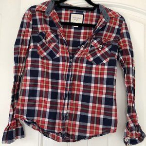 Light Plaid Button Down